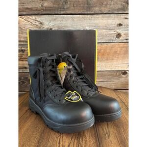 Original SWAT Classic 9 SZ Safety Plus Mens Tactical Boots Black 116001 Size 11W